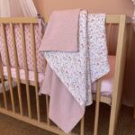 Βρεφική πικέ κουβέρτα με print Spring | Karfitsomenosgatos