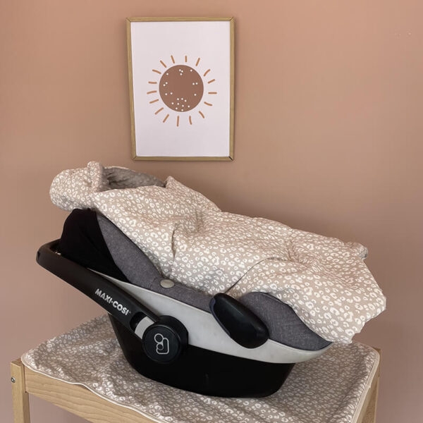 Κουβέρτα Car Seat με Animal Print