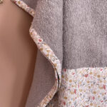 Παιδικό πόντσο θαλάσσης από βαμβάκι Oeko-Tex με Spring print