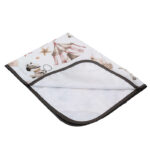 Αδιάβροχο κάλυμμα αλλαγής πάνας από βαμβάκι Oeko-Tex με Circus print | Karfitsomenosgatos