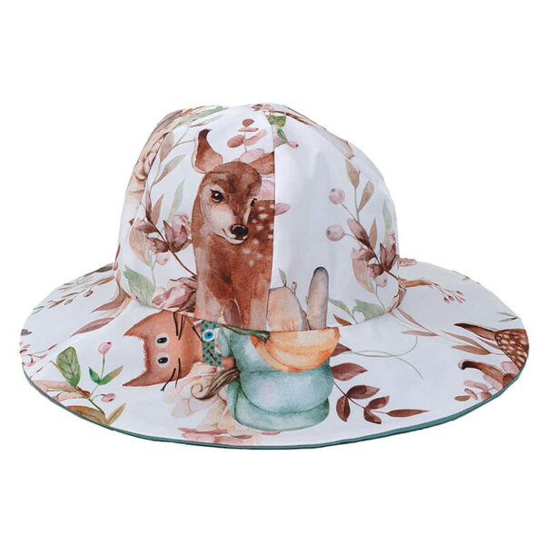 Παιδικό καπέλο από βαμβάκι Oeko-Tex με Pumpkins print