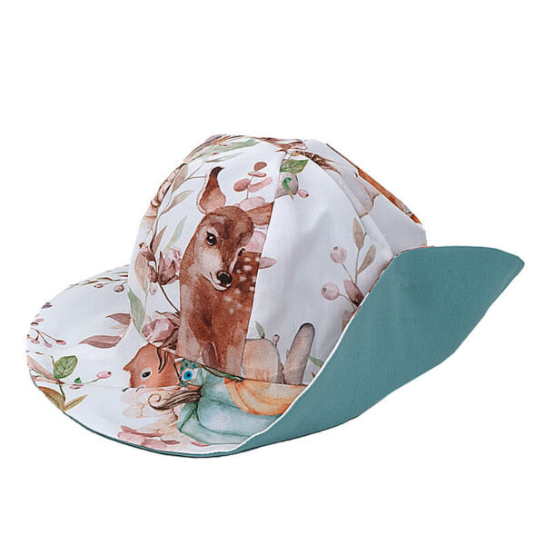 Παιδικό καπέλο από βαμβάκι Oeko-Tex με Pumpkins print | Karfitsomenosgatos