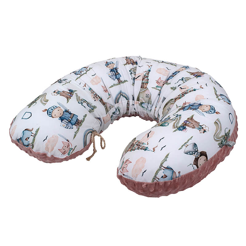 Βαμβακερό μαξιλάρι θηλασμού/εγκυμοσύνης με print Fairytale