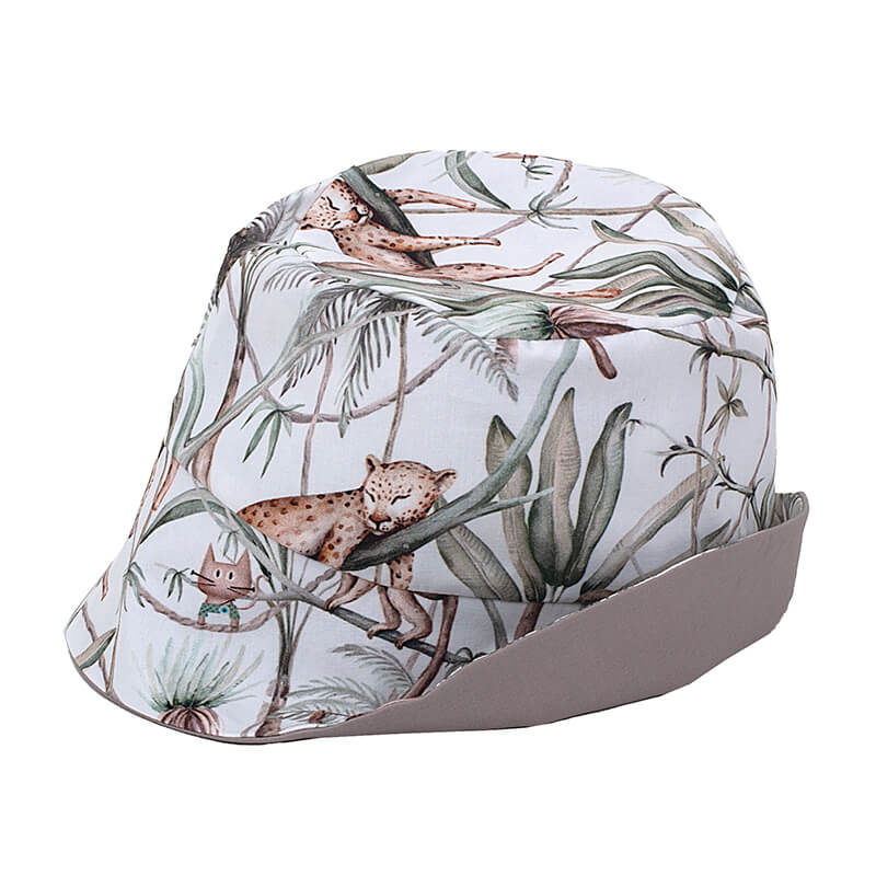 Παιδικό καπέλο unisex από βαμβάκι Oeko-Tex με Jungle Animals print