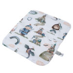 Βρεφικό πανάκι/πετσετάκι φροντίδας από βαμβάκι Oeko-Tex με Fairytale print