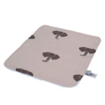 Βρεφικό πανάκι/πετσετάκι φροντίδας από οργανικό βαμβάκι Oeko-Tex με Elephant print | Karfitsomenosgatos